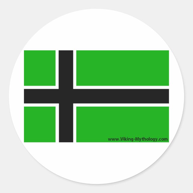 vinland classic round sticker (Front)