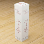 Vino Before Vows Bachelorette / Bridal Party Wine Box<br><div class="desc">Ready to take the plunge?  Celebrate one last time with your girls before the Big Day!</div>
