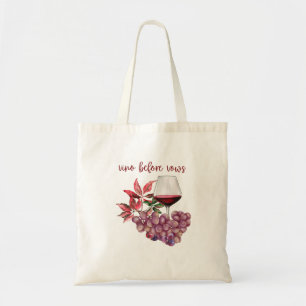 Vino Before Vows Bachelorette Design Wine Tote Bag