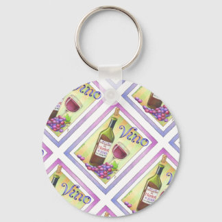 VINO! You Had Me at MERLOT! Key Ring