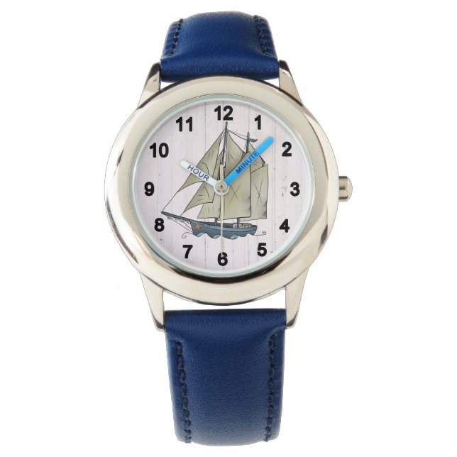 vintag sailing ship watch (Front)