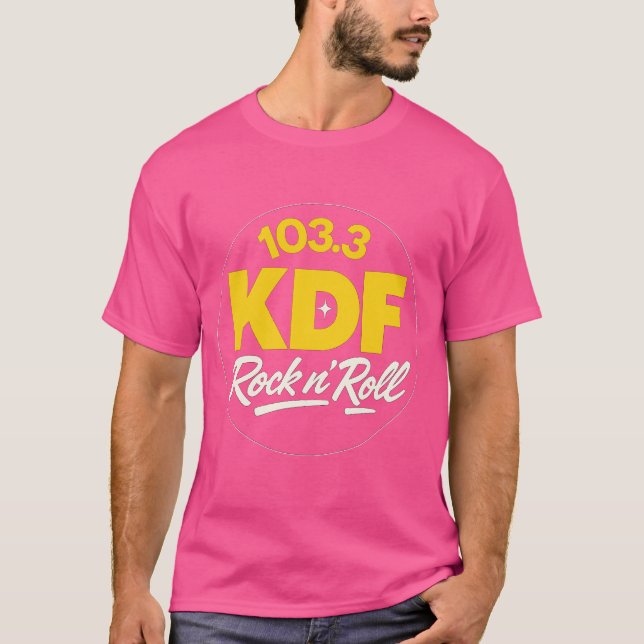 Vintage 103.3 KDF Nashville T-Shirt (Front)