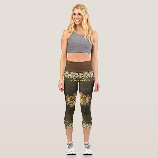 Vintage 114 capri leggings (Front)