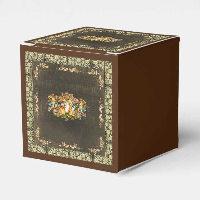 Vintage 114 favour box (Front Side)