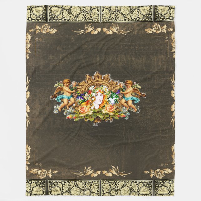Vintage 114 fleece blanket (Front)