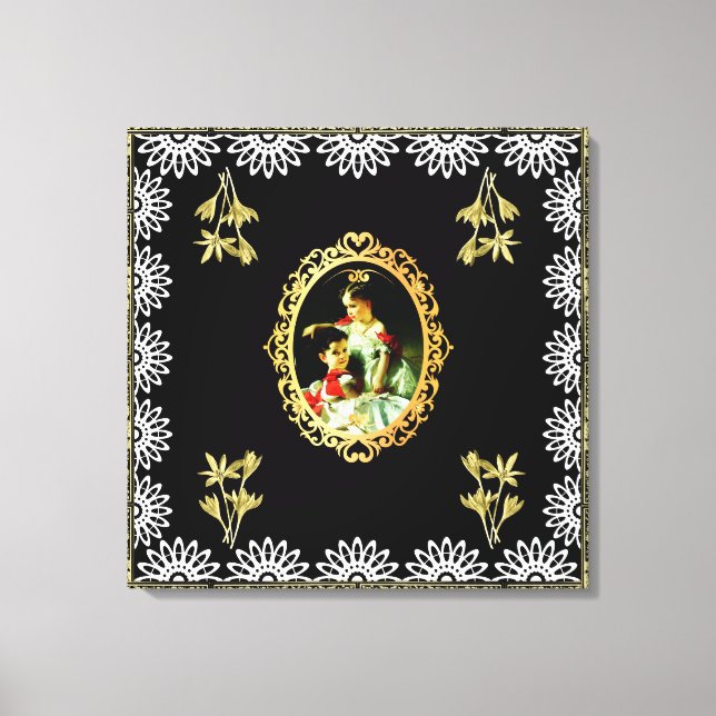 Vintage 115 canvas print (Front)