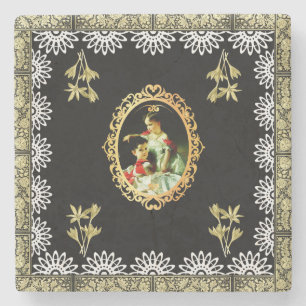 Vintage 115 stone coaster