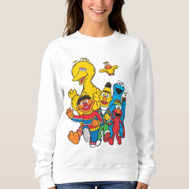 Vintage 123 Sesame Street 2 Sweatshirt (Front)