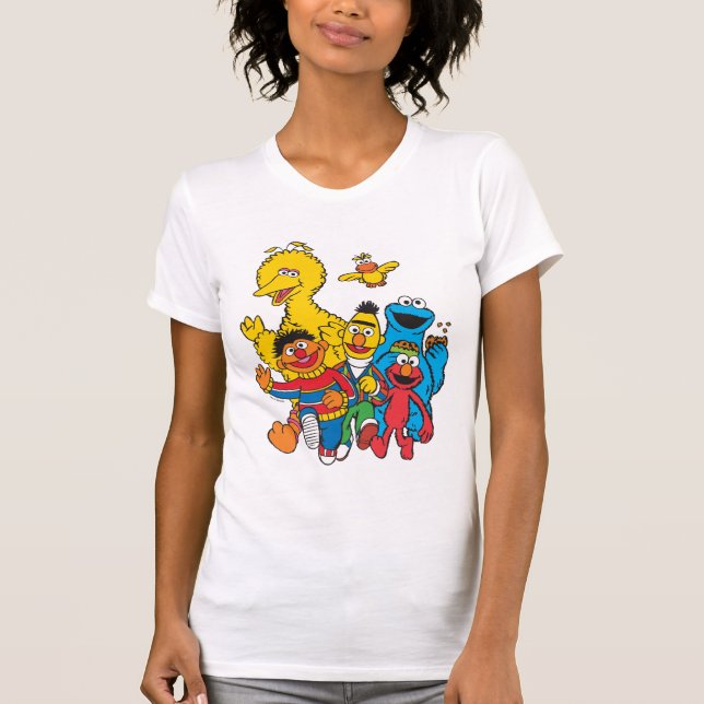Vintage 123 Sesame Street 2 T-Shirt (Front)