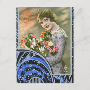 Vintage 13 postcard