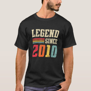 Vintage 13 Years Old Legend Since 2010 13th Awesom T-Shirt