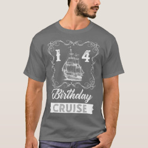 Vintage 14th Birthday Cruise T-Shirt