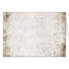 Vintage 1700s Tan Brown Text Parchment Paper Blank