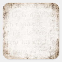 Vintage 1700s Tan Brown Text Parchment Paper Blank