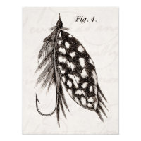 Vintage 1800s Angling Fly Fishing Flies Old Hooks