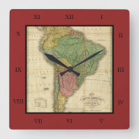 Vintage 1826 South America Map by Anthony Finley