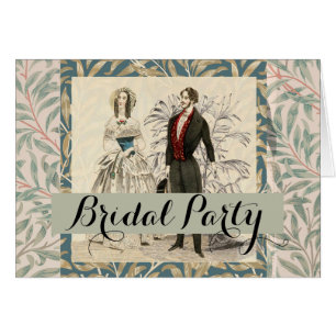 Vintage 1844 Victorian Wedding marriage Artwork