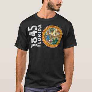 Vintage 1845 Florida State Flag T-Shirt