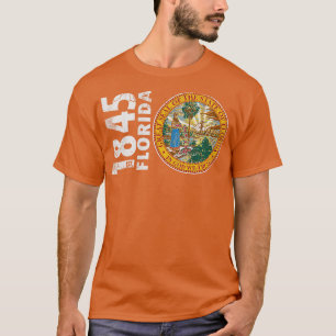 Vintage 1845 Florida State Flag T-Shirt