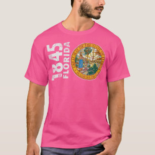Vintage 1845 Florida State Flag T-Shirt