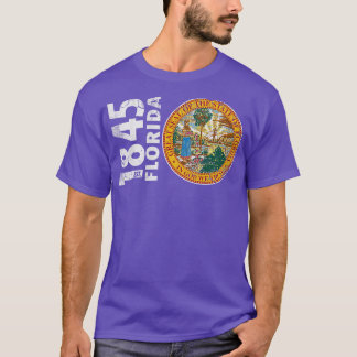 Vintage 1845 Florida State Flag T-Shirt