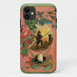 Vintage 1880's Fireman Firefighter Artwork Case-Mate iPhone Case