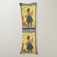 Vintage 1892 Chocolat Menier French Girl Art