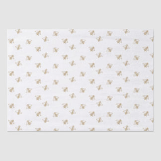 Vintage 1900s Flying French Honeybees Tissue Paper