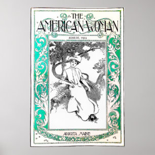 Vintage 1903 Golf Print