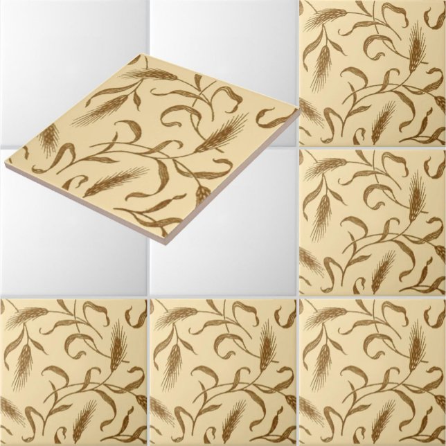 Vintage 1905 Wheat Pattern Tile (Creator Uploaded)