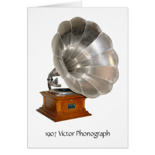 Vintage 1907 Victor Phonograph,