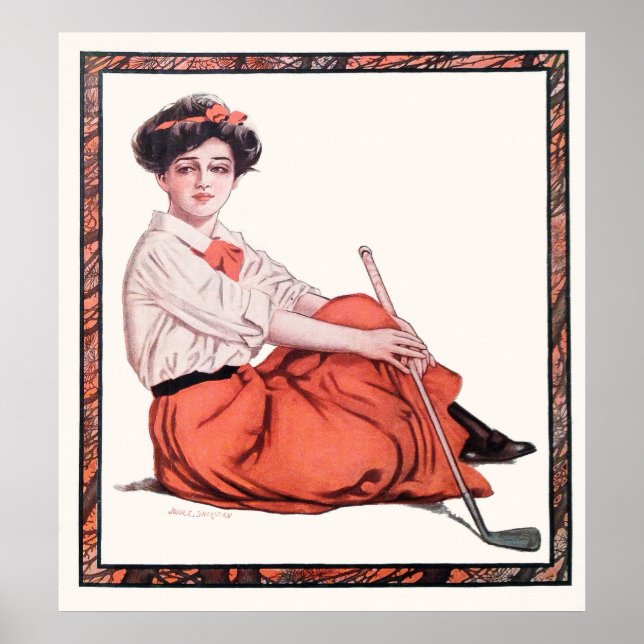 Vintage 1908 Golf Print (Front)