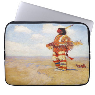 Vintage 1908 The Last of His Race Laptop Sleeve