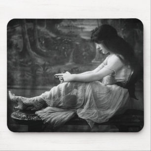 Vintage 1913 Evelyn Nesbit Mouse Pad