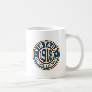 Vintage 1918 All Original Parts Coffee Mug