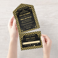 Vintage 1920's Art Deco Gatsby Wedding Collection