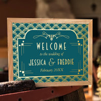 Vintage 1920's Art Deco Gatsby Wedding Collection