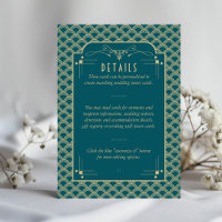 Vintage 1920's Art Deco Gatsby Wedding Detail