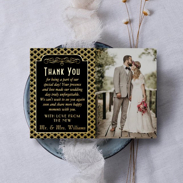 Vintage 1920's Art Deco Gatsby Wedding Photo (Creator Uploaded)