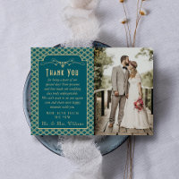 Vintage 1920's Art Deco Gatsby Wedding Photo