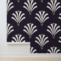 Vintage 1920s Art Deco Palmetto Leaves