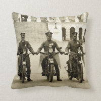 Vintage 1920s Motorcycle Cops