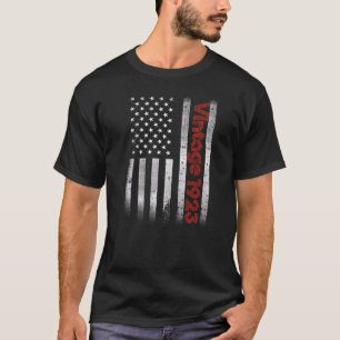Vintage 1923 99 Years Old Men And Women 99th Birt T-Shirt