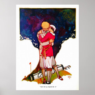 Vintage 1924 Golf Print