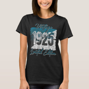 Vintage 1925   98 year old 98th Birthday Mens T-Shirt