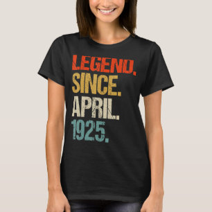 vintage 1925 98th birthday retro 98 years old T-Shirt