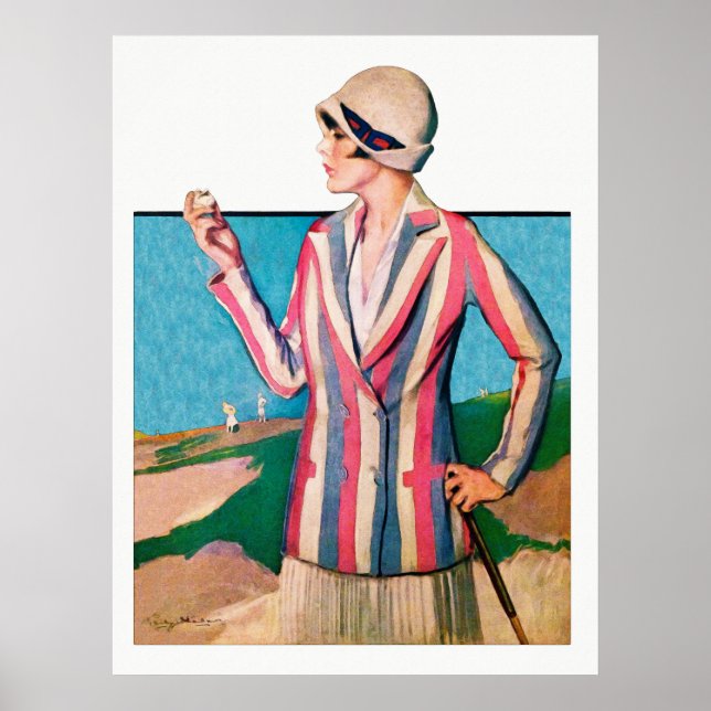 Vintage 1928 Golf Print (Front)