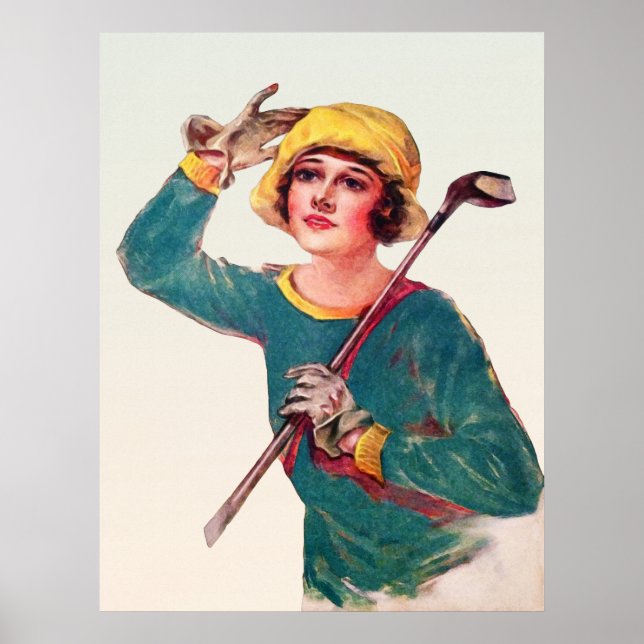 Vintage 1929 Golf Print (Front)