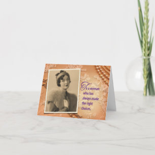 Vintage 1930's Birthday Gift Card Holder For Her