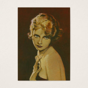 Vintage 1930's Fashion Business ACEO Card